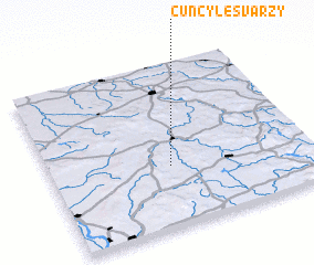 3d view of Cuncy-lès-Varzy