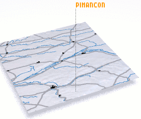 3d view of Pimançon