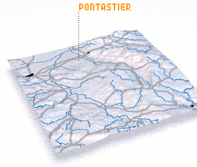 3d view of Pont Astier