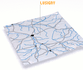 3d view of Lusigny