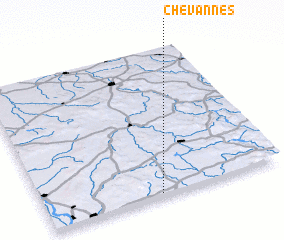 3d view of Chevannes