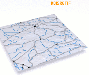 3d view of Bois Rétif