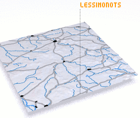 3d view of Les Simonots