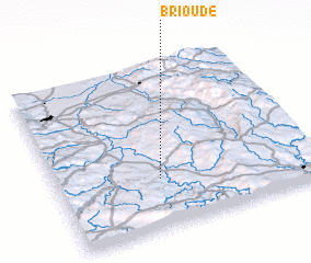 3d view of Brioude