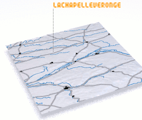 3d view of La Chapelle-Véronge