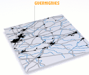 3d view of Guermignies