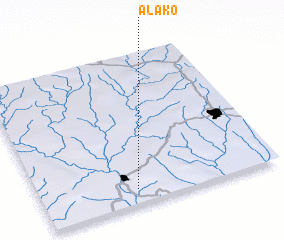 3d view of Alako