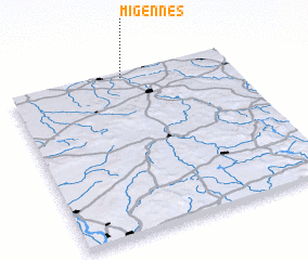 3d view of Migennes