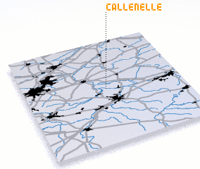 3d view of Callenelle