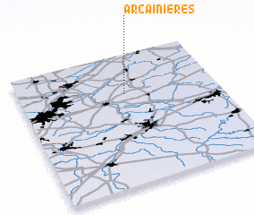 3d view of Arc-Ainières