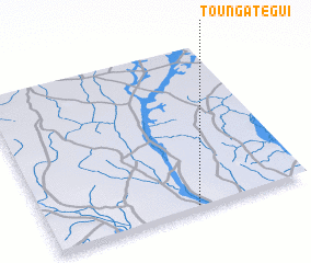 3d view of Tounga Tegui