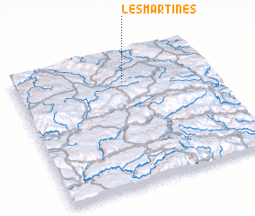 3d view of Les Martines