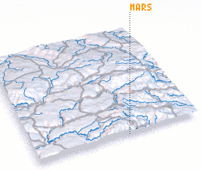 3d view of Mars