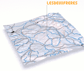 3d view of Les Deux-Frères