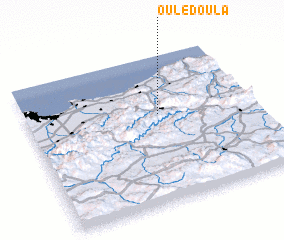 3d view of Ouled Oula