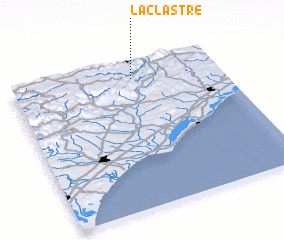 3d view of La Clastre