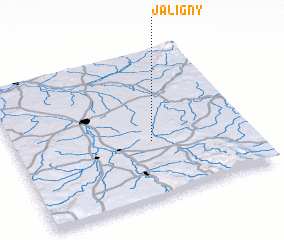 3d view of Jaligny