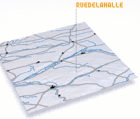 3d view of Rue-de-la-Halle