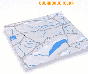 3d view of Oulad Bou Chelba