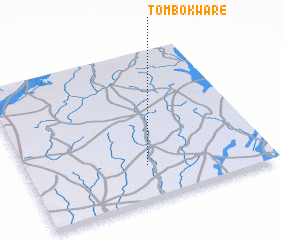 3d view of Tombo Kwaré