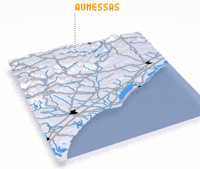 3d view of Aumessas