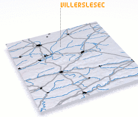 3d view of Villers-le-Sec