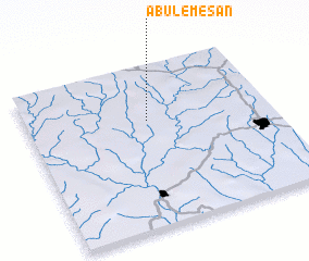 3d view of Abule Mesan