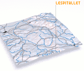 3d view of Lespitallet