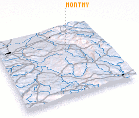 3d view of Montmy