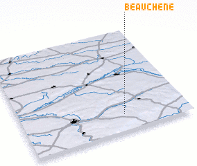 3d view of Beauchêne