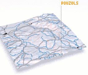 3d view of Pouzols