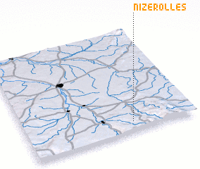 3d view of Nizerolles