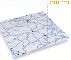 3d view of Mont-et-Marré