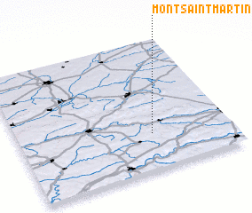 3d view of Mont-Saint-Martin