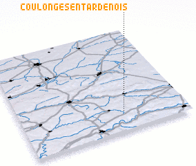 3d view of Coulonges-en-Tardenois