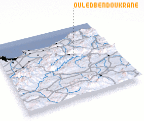 3d view of Ouled Ben Doukrane