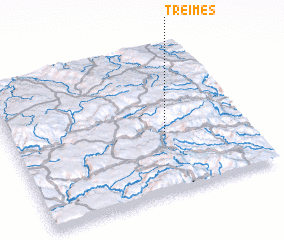 3d view of Treimès