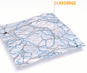 3d view of Clersange