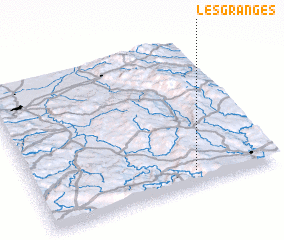 3d view of Les Granges