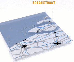 3d view of Bredestraat