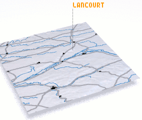 3d view of Lancourt