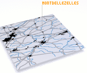 3d view of Mont dʼEllezelles