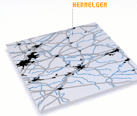 3d view of Hermelgem