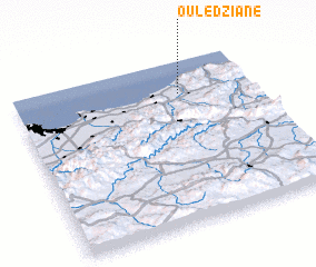 3d view of Ouled Ziane