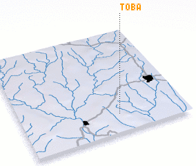 3d view of Toba