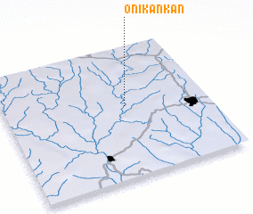 3d view of Onikankan