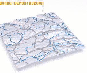 3d view of Saint-Bonnet-de-Montauroux