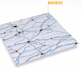 3d view of Bièvres