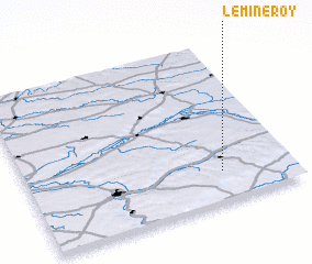 3d view of Le Mineroy