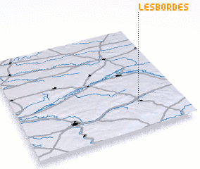 3d view of Les Bordes